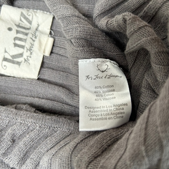 For Love & Lemons Size S Gray Beachy Halter Jumpsuit - Picture 5 of 6